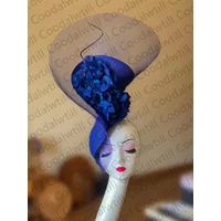 Beautiful Fascinator Hat For Women Elegant Weddings Pillbox Cap With Flower Luxury Party Derby Hat Femme Mariage Chapeau