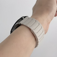 22mm 20mm Magnetic Loop Band For Samsung Galaxy Watch 7 6 5 4 classic Silicone Strap For Gear S3 watch strap Correa Accessories