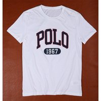 Kids Vintage POLO 1967 Letter Print T-Shirt 100% Cotton Summer Short Sleeve Tees Unisex Toddler Boys