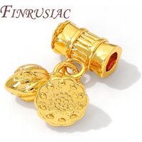 18K Gold Plated Brass Pendant Bail,Charms For Jewelry,Necklace/Bracelets Accessories,DIY Jewelry Making Supplies