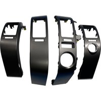 HAOCHEN RHD For Prius 2004-2009 Dashboard Air Vents Trim Frame For Prius 2004-2009 Air Conditioner Outlet Panel Cover Chrome