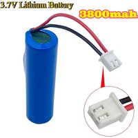 Original 3.7V 18650 3800mah Lithium Battery for Flashlight Bluetooth Speaker Hair Clipper Led Light Toy Car PCB Protection Board