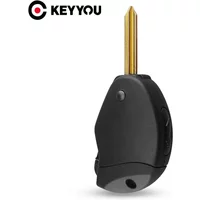 KEYYOU 2 Buttons New Remote Car Key Shell For Citroen Evasion Synergie Xsara Xantia Side Folding Flip Key Case Cover Replacement