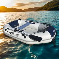 1.2 MM Inflatable Thicken Fishing PVC Rowing Boat 1 2 3 4 5 6 7 Person Float Raft Portable Pontoon Dinghy