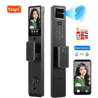 3D Face Recognition Tuya Video Intercom Security Fingerprint Card Unlocking Smart Home Camera Door Lock 9 Languages