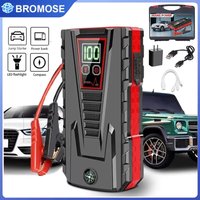 6000mAh Tragbarer Auto-Starthilfe-Powerbank mit 5000A Spitzenstrom, 12V Auto-Startgerät, Notstromversorgung für Öl- und Diesel-Fahrzeuge