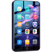 80GB(16GB+64GB) MP3 Player with Bluetooth and WiFi, Android MP3 & MP4 Players with 4" Touchscreen and Speaker, 2000mAh Spotify