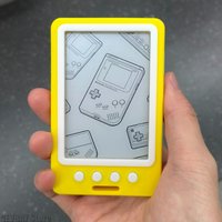 For XTEINK X4 E-Ink Reader Magnetic Protective Case Business Badge Shape Full Coverage Shockproof Anti-Scratch Portable Cover