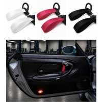 One Pair GT3RS Style Interior Door Pull Strap Handle Fit For Porsche 986 Boxster / 996 911,Red Yellow Black White Blue Straps
