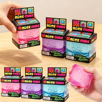 HOT Sales Schylling Needoh Nice Cube, Sensory Toys, Anti-Stress Blocks, Stress Relief Jigsaw, Pressure Relief, Souvenir for Kids