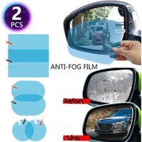 Car Rearview Mirror Protective Film Anti Fog Membrane Anti-Glare Waterproof Rainproof Car Sticker Clear Film
