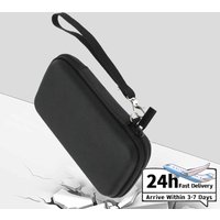 Portable Travel Organizer Case with Wrist Strap EVA Hard Storage Bag Compatible for BOYHOM R36H Handheld Game Console