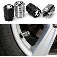 Metal Car Wheel Tire Valve Cap Cover Auto Decoration Accessory For Skoda Yeti Octavia VRS 2 3 a5 Fabia Kodiaq Rapid Karoq Superb