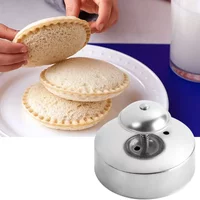 Hamburger Pie Sealer Mold Bread Round Stainless Steel DIY Sandwich Cutter BakingStainless Steel Sandwich Cutting Sealing Mould