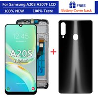 Écran LCD de haute qualité de 6.5 pouces pour Samsung Galaxy A20s A207 A2070 SM-A207F, pièces de rechange pour écran LCD, ensemble numériseur