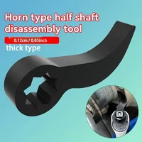 1pcs Drive Pry bar Adapter used for Open-end Wrenches,Disassembling Axles Repair Tool Angle Type Half Axle Disassembly Tool