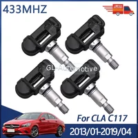 4PCS Tire Pressure Monitoring Sensor For Mercedes-Benz CLA-Class C117 2013-2019 TPMS Sensor A0009050030 433MHZ