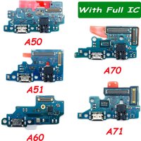 USB Charger Charging Port For Samsung A71 A70 A51 A50 A41 A40 A31 A30 A21S A20 A60 A10 Dock Connector Microphone Board