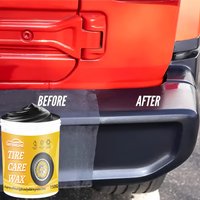 Car Plastic Restorer - Rubber Black Gloss Paste for Fade & Oxidation Repair, Whitening Reduction, and Restoration of Trims, Bump