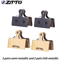 ZTTO 4 Pairs MTB Bike Semi-metallic Full-metallic Brake Pads For M9000 M9020 M987 M985 M8000 M785 M675 XT SLX G01S G03TI G04TI