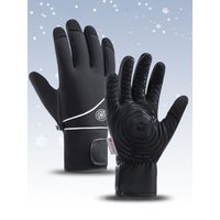 AliExpress GTUBIKE Windproof Skiing Gloves Mens Winter Gloves Waterproof Thickened Thermal Gloves Cold Weather for Skiing Cycling