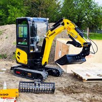 Mini Excavadora EPA/CE Micro Digger Low Price Made In China Crawler Small Excavator 1.8 Ton Construction Cheap Mini Excavators