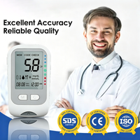 Blood Glucose Meter Kit with Test Strip Diabetic Glucometer Device Blood Sugar Monitor for Medical Diabetes Tester Home Testing