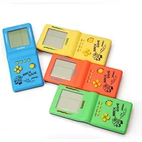 Handheld Portable Classic Game Console BRICK GAME Players Nostalgic Educational Toys 4 Colorful Elderly Childhood Christmas Gift