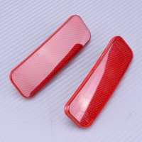 1 Pair Car Rear Bumper Reflector Brake LED Light Lamp Fit for Ford Transit Custom Connect Tourneo 2018 2019 2020 1778456/1778457