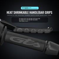 For Vespa GTS 125 150 300 GTS Super GTV 125 250 300 Sei Giorni Heat Shrinkable Handlebar Grips Clutch Brake Lever Cover