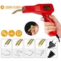 Zgrzewarka do plastiku, pistolet do gwoździ na gorąco z 200-800 gwoździami do naprawy zderzaków samochodowych, zestaw narzędzi do naprawy PVC w garażu, maszyna do zgrzewania.