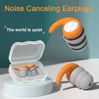 Silicone Noise Cancelling Waterproof Swimming Earplugs Sleep Noise Reduction Earplug Hearing Protection Ear Protection Ear Plug