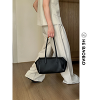 2026 New Arrival, Genuine Top-grain Leather Large-capacity Pillow Bag, Niche Design Women's Shoulder & Handbag