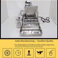 Automatic Electric Donut Fryer Maker 4 Row Doughnut Making Machine 110V 220V