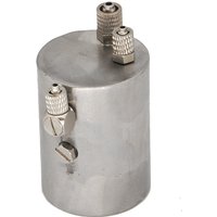 40ml Mini Small Stainless Steel Fuel Tank For Gasoline Engine Upgrade EC160E HUINA 580 583 593 Hydraulic Excavator Accessories