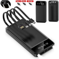 30000Mah High-Capacity Power Bank, Supports Fast Charging, Equipped with 4 USB Ports, Suitable for Mobile Devices, UK Standard. image 3