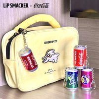 LiP SMACKER x Coca-Cola Joint Large-Capacity Autumn & Winter Lip Balm, deeply moisturizes and nourishes, with a hanging chain fo