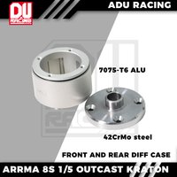 ADU RACING Arrma 1/5 8s Outcast Kraton 7075-T6 METAL DIFF CASE SET ARA310915