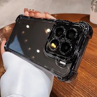 For Xiaomi 15T Pro Case Xiaomi Mi 15T Phone Case Xiaomi mi 14T 13T Pro Mi 15 14 13 Cover Thickening Plating Silicone back cover