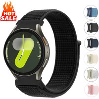 Nylon Loop Band For Samsung Galaxy Watch 7 FE 6 5 4 44mm 40mm/5 Pro/6 Classic 47 43mm Correas Bracelet Galaxy Watch Series Strap
