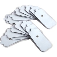 20/100pcs Non-woven Button Electrode Pads 5x10cm for TENS Muscle Stimulator Massager Health Care Body Muscle Stimulator