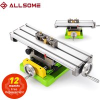ALLSOME MINIQ Multifunktions-Bohrschraubstock, Arbeitstisch, Mini-Präzisionsfräsmaschine, Arbeitstisch
