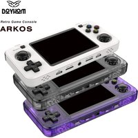 BOYHOM New Handheld Game Console 3.5-inch IPS Screen Linux RK3326 Retro Video Games Player 3000 mAh 64G