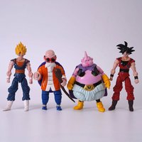 12–18 cm Anime Dragon Ball Z Super Saiyajin Son Goku Broly Vegeta Anime Actionfigur Modell Geschenke Sammlerfiguren für Kinder