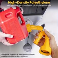 Replacement Spout for Gas Cans, Featuring an 7.8-Inch Nozzle for Improved Usability. Compatible with Most 1, 2, 5, and 10-Gallon