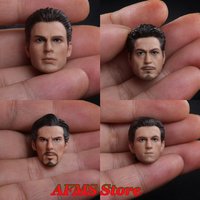 112TOYS D04 D05 1/12 Scale PVC Material Steve Rogers Stephen Strange Tom Holland Head Sculpt fpr 6'' SHF MEZCO Action Figure
