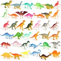 39Pcs/Set Mini Dinosaur Figures Model Small Simulation Animal Figure Kids Toy for Boy Birthday Gift Children's Educational Toys