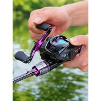 Sougayilang Micro DC Electronic Baitcasting Reel Ultralight iDC Smart Brake System 7.1:1Gear Ratio Max Drag 15KG Casting Fishing