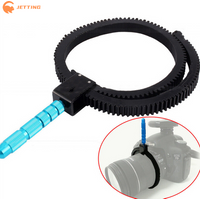 (New) 1Pcs Adjustable Zoom Focusing Follow Focus Handle Scale Lever with Gear Ring for Camera Lens