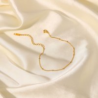 CARLIDANA Stylish Orbit Chain Bracelet Jewellery Stainless Steel Gold Plated Adjustable Beaded Cable Multi Layer Link Bracelet